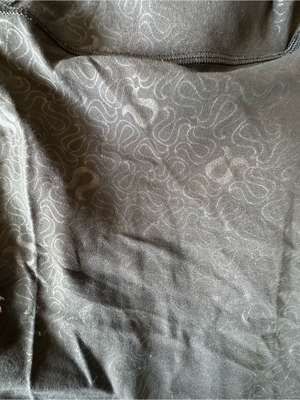 lululemon leggings size 8 with lululemon symbols all over